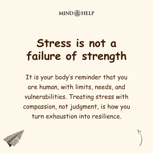 stress mental health quote