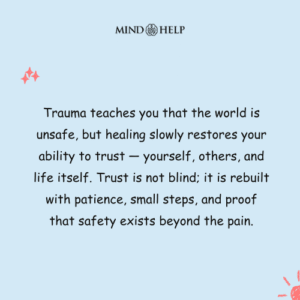 trauma healing mental health quote