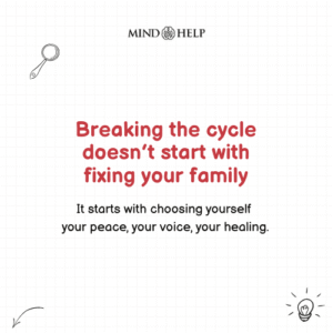 Breaking Cycles Is Choosing Yourself First – Trauma Healing Quote