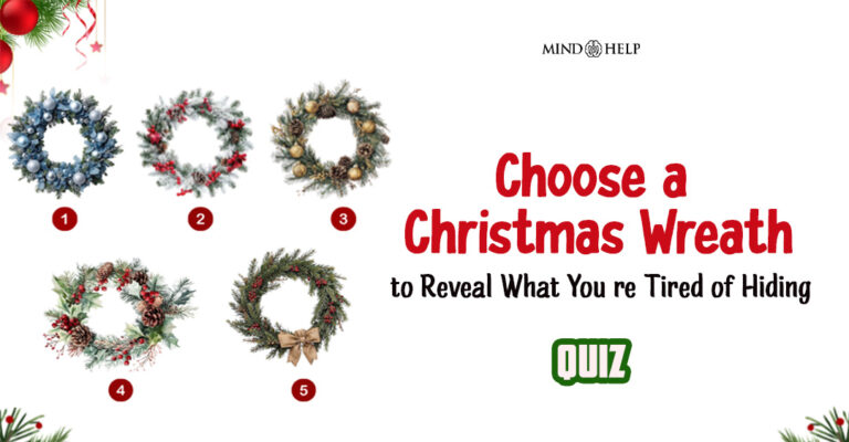 Choose a Christmas Wreath to Reveal What You’re Tired of Hiding
