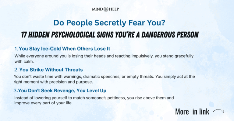 17 Hidden Psychological Signs Of A Dangerous Person