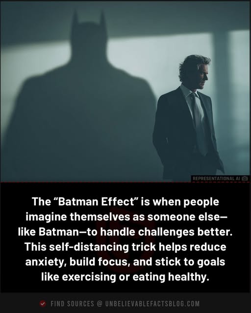 What is the batman effect? 
