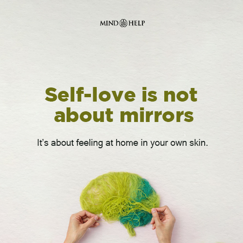 Self-Love Means Being at Home in Yourself – Body Image Quote