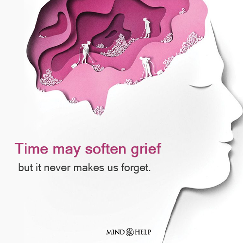 Grief Softens but Never Forgets – Grief Healing Quote