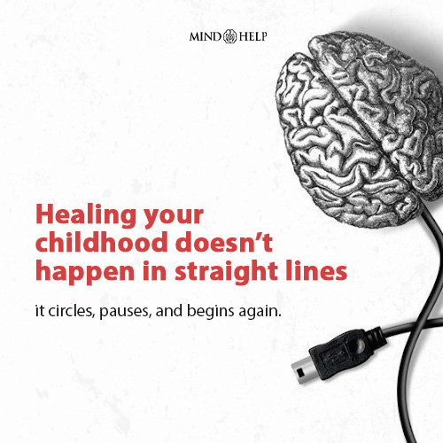 Healing Your Childhood Isn’t Linear – Inner Child Healing Quote