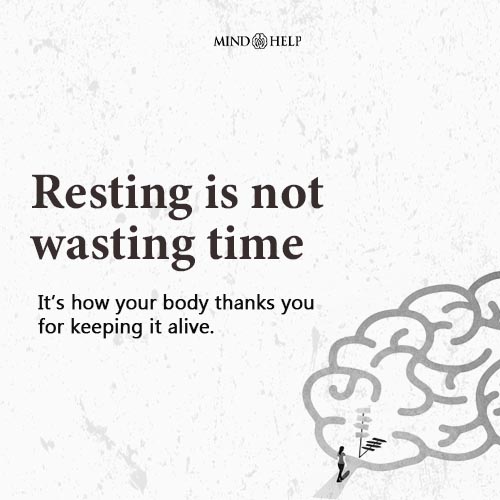 Your Body Deserves Rest, Not Regret – Self-Love Body Image Quote