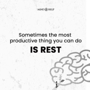Rest Is the Most Productive Thing You Can Do – Workplace Burnout Quote