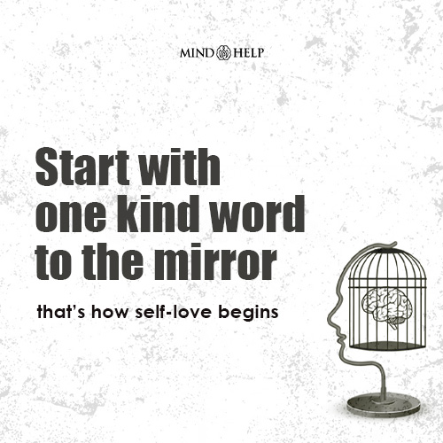 Self-Love Is Speaking Kindly to the Mirror – Body Image Healing Quote