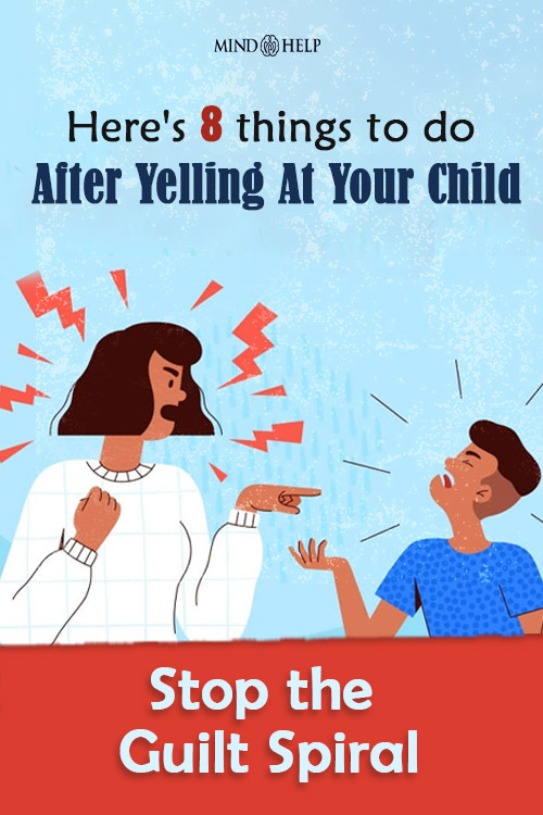 what to do after you yell at your child