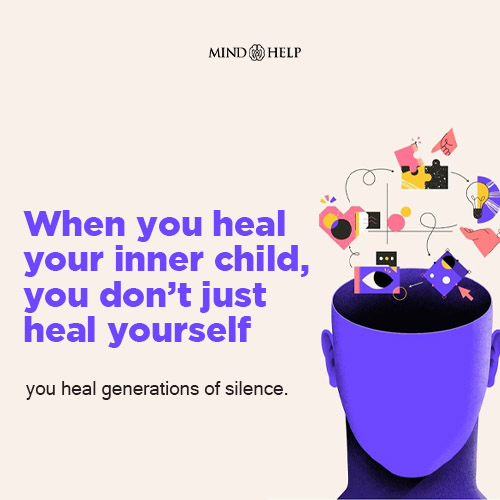 Healing the Inner Child Heals Generations – Childhood Healing Quote